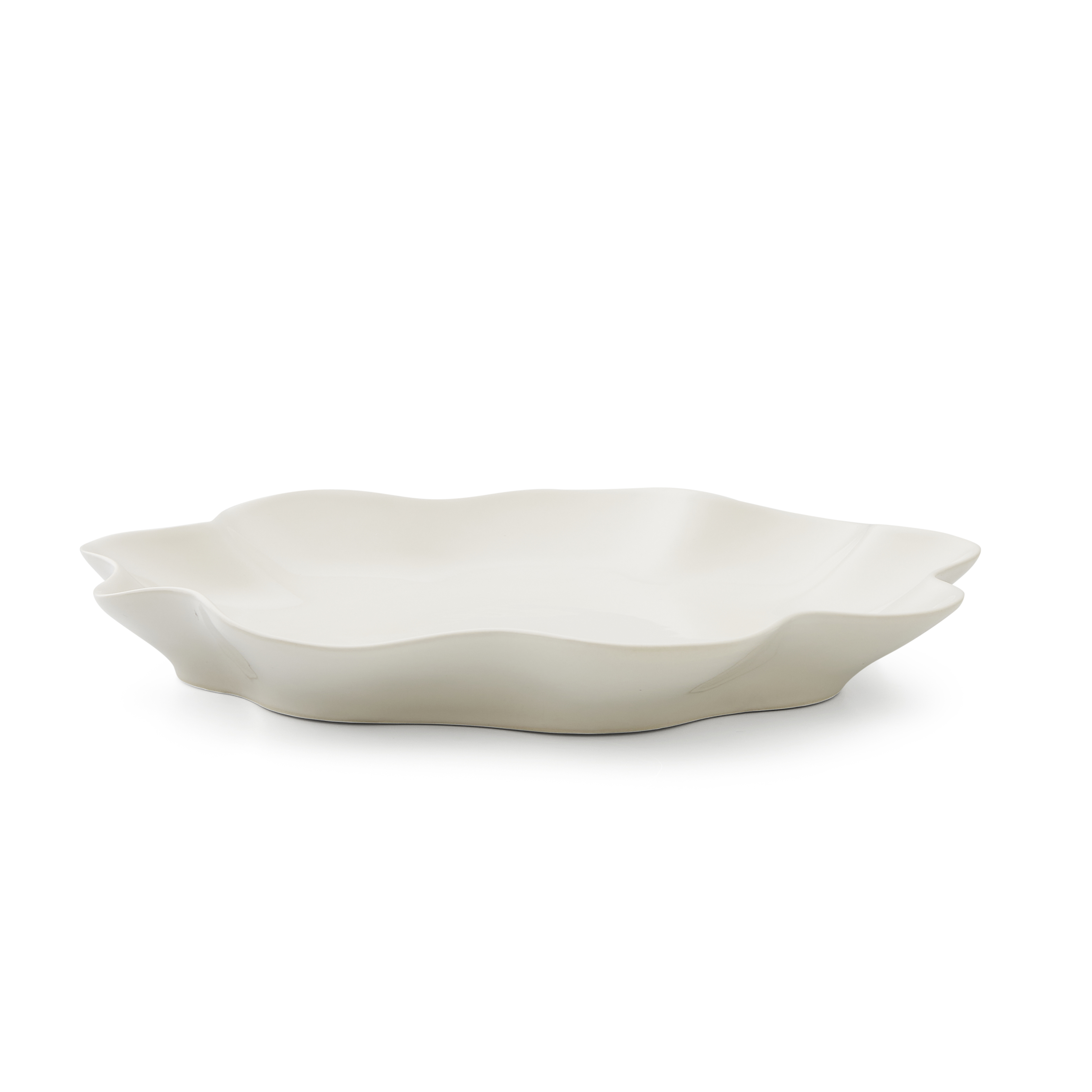 Sophie Conran Floret Large Serving Platter, Cream image number null